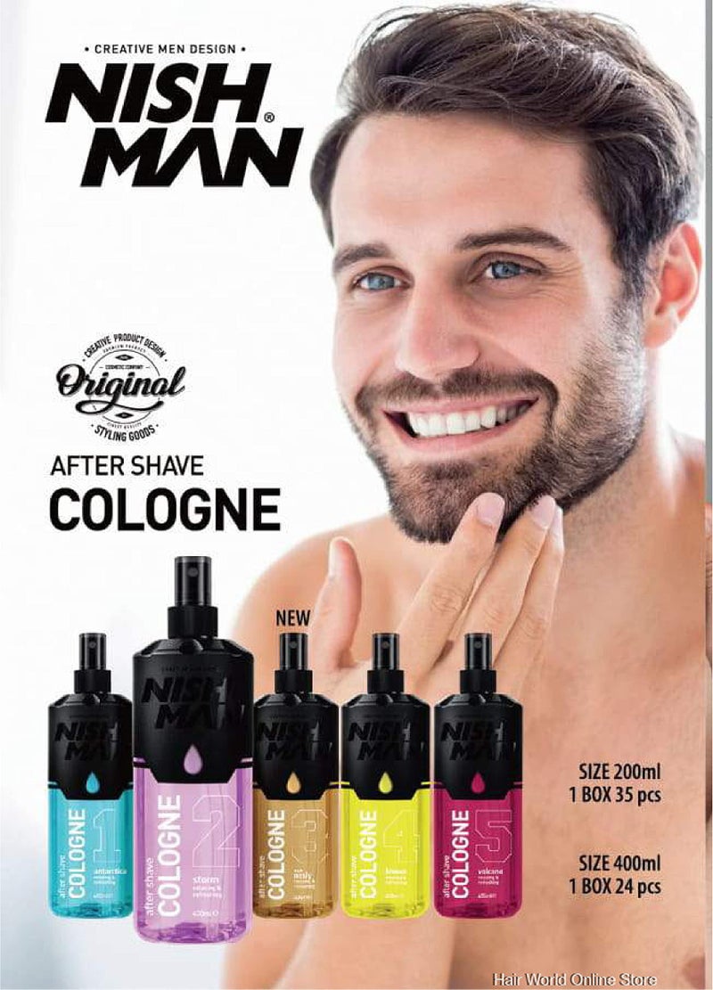 Nishman After Shave Cologne Volcano 05 400 ml - Image 4